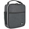 Kato Tirrinia Borsa termica espandibile, isolata da 9,5 l (18 lattine), piccola borsa per il pranzo per il lavoro, la scuola, portatile, mini frigo, borsa per il pranzo, borsa per adulti e bambini