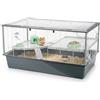 Ferplast Gabbia per criceti CRICETI 100 spaziosa accessoriata robusta vari livelli