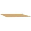 KPWENFBSL Tessuto di ricambio per tenda da sole, 350 x 250 cm, colore arancione e nero, robusto tessuto in poliestere 240 g/m² con mantovana, copertura di ricambio per tenda da sole con braccio