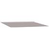 KPWENFBSL Tessuto di ricambio per tenda da sole, 300 x 250 cm, robusto tessuto in poliestere, tessuto di ricambio per tenda da sole con braccio articolato, per terrazze e balconi, con mantovana