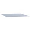 KPWENFBSL Tessuto di ricambio per tenda da sole, blu e bianco, 600 x 300 cm, robusto tessuto per tenda da sole in poliestere 240 g/m², con mantovana, resistente, per terrazza e balcone