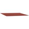 KPWENFBSL Tessuto di ricambio per tenda da sole, 350 x 250 cm, robusto tessuto per tenda da sole in poliestere 240 GSM, tessuto di ricambio con mantovana per tende da sole con braccio articolato per