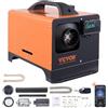 VEVOR Riscaldatore Diesel All-in-One Portatile 12 V 8 kW Riscaldatore Aria Diesel 0,16-0,62 L/h 8-36 ℃ Regolabile 20-25 m² Controllo LCD Bluetooth Telecomando Serbatoio 5 L per camper Auto Senza