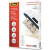 Fellowes Pouches per plastificazione per documenti, formato A4, finitura lucida, confezione da 100 pezzi, 125 micron, con Image Last per direzionare foto e documenti