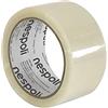 Nespoli - Nastro Adesivo Pacchi Trasparente 50mm x 66m, Nastro Pacchi Imballaggio per Chiusura Scatole e Imballi Leggeri, Compatibile con Dispenser Manuali e Macchine, Sigillatura Sicura e Resistente