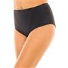 Playtex Mutandine Fascia di Controllo Leggero Donna x1, Nero, M