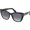 Tom Ford Occhiali da Sole NORA FT 0937 Shiny Black/Grey 57/17/140 donna
