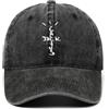 Freefire Cotton Cactus Jack Berretto da Baseball Travis Scott Unisex Coreano Casual Hat Papa Trucker Hat, Nero, 1