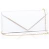 Larcenciel Pochette Donna, Glitterata Borsa da Sera Borsa a Tracolla con Catena Staccabile, Borsa alla Moda, Borsa a Catena, Elegante Borsa a Busta per Ballo di Fine Anno, Matrimonio