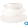 Tekcnoplast Lampada vaso luminoso in resina 75x62 cm Led Luce Blu mod. Eden Pot Bright