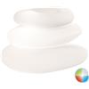 Tekcnoplast Lampada vaso luminoso in resina 75x62 cm Led Multicolor Cavo mod. Eden Pot Bright