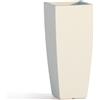 Tekcnoplast Vaso Agave In Resina Quadrato Ghiaccio H70 33x33Cm