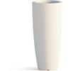 Tekcnoplast Vaso Agave In Resina Tondo Ghiaccio H70 Ø 33Cm