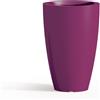 Tekcnoplast Vaso Parodia Resina Tondo Viola H50 Ø 33Cm