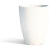 Tekcnoplast Vaso Aloe In Resina Tondo Bianco H38 Ø 30Cm