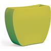 Tekcnoplast Vaso moderno Doppio Verso H 80 colore Verde mod. Heart
