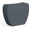 Tekcnoplast Vaso moderno Doppio Verso H 80 colore Grigio mod. Heart