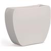 Tekcnoplast Vaso moderno Doppio Verso H 80 colore Bianco mod. Heart