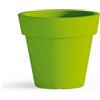 Tekcnoplast Vaso Begonia In Resina Tondo H45 Verde Ø 50Cm