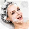 AceFun Cuffia da doccia usa e getta, 150 tappi da bagno grandi, spessi e trasparenti, impermeabili, in plastica elastica, per condizionamento profondo, cura dei capelli, hotel, viaggi, accessori essenziali