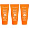 Rougj Crema Solare 50+ SPF Corpo Viso 100ml X3 - Resistente all'Acqua, Pelli Sensibili, Senza Profumo, Dermatologicamente Testata - Made in Italy