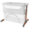 MoMi Culla Co-Sleeping MoMi Smart Bed 4 IN 1 Grigio CHIARO