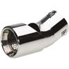 Simoni Racing TRX/82 Terminale di Scarico Universale, Uscita Dritta Singola 90 mm, Inclinazione Regolabile, in Acciaio Inox