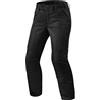 REV'IT! Revit Eclipse 2 Pantaloni tessili da moto da donna, nero, 42/30