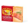 Auriga filetti di salmone all'olio di oliva 115gr. Gusto affumicato. Cotti a vapore.