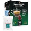 Non applicabile Lollo Caffè Miscela Dek Compatibili Nespresso 100 300 500 Capsule