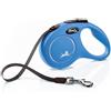 FLEXI GUINZAGLIO FLEXI NEW CLASSIC S BLU. 5MT