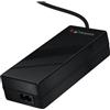 ATLANTIS ALIMENTATORE UNIVERSALE AUTOMATICO x NOTEBOOK ATLANTIS P008-SC-90AM 90W, 13 connettori intercambiabili (incluso connettore x HP) - P008-SC-90AMT