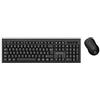 ATLANTIS KIT ATLANTIS BASIC 300W P013-AX280G+M TASTIERA MM WIRELESS + MOUSE OTTICO WIRELESS 3 Tasti+scroll, Ricevitore nano-size USB Nero - P013-AX280G+M