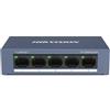 HIKVISION SWITCH HIKVISION 5 PORTE RJ45, Desktop Steel Case Unmanaged Switch - 10/100 DS-3E0105-O DS-3E0105-O HIKVISION - DS-3E0105-O