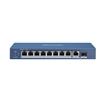 HIKVISION SWITCH HIKVISION L2, Unmanaged, 8 Gigabit POE ports,1 Gigabit RJ45 uplink port,1 Gigabit SFP uplink,802.3af/at-DS-3E0510P-E/M DS - DS-3E0510P-E/M