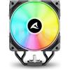 SHARKOON DISSIPATORE AD ARIA 1X 120MM ARGB PWM FAN, 4X COPPER PIPES, DIRECT TOUCH, TDP 220W, EFFETTO - A40 RGB BLACK