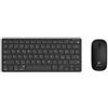 ATLANTIS KIT ATLANTIS PREMIUM P013-LK-8955-WB MINI TASTIERA ULTRASLIM WIRELESS DUAL MODE + MOUSE WIRELESS - NERA P013-LK-8955-WB ATLANTIS - P013-LK-8955-WB