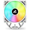 SHARKOON DISSIPATORE AD ARIA 1X 120MM ARGB PWM FAN, 4X COPPER PIPES, DIRECT TOUCH, TDP 220W, EFFETTO - A40 RGB WHITE