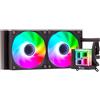 ITEK COOLER ITEK "HYDRO CUBE 240B" 240mm (Raff. a Liquido) ARGB, PWM FAN,SKT UNIVERSALE - ITLCHCA240 ITLCHCA240 ITEK - ITLCHCA240