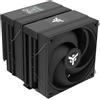 ITEK COOLER ITEK "ICY-6HAT" (Raff. Aria) 250W TDP, 6 HP, 12cm ARGB FAN,TEMPER. DIGITAL DISPLAY+SW -SKT UNIVERSALE - ITACI6HAT ITACI6H - ITACI6HAT