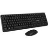 VULTECH KM-811W - KIT TASTIERA E MOUSE WIRELESS VULKM-811W - VULKM-811W