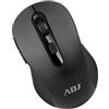 ADJ MOUSE WIRELESS OTTICO EVO PURE BK 1600 DPI 6 TASTI CON RICEVITORE ADJ - 510-00037