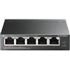 TP-LINK SWITCH 5P GIGABIT DI CUI 4P POE 40W POE POWER PLUG AND PLAY - TL-SG1005LP