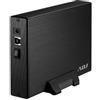 ADJ BOX 3.5 SATA TO USB 3.1 MAX 8TB BK AH612 BOX SLIM CASE ALLUMINIO ADJ - 120-00027