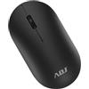 ADJ MOUSE WIRLESS OTTICO 3D EGG BLACK 1000 DPI 3 TASTI PLUG&PLAY ADJ - 510-00039
