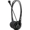 EQUIP CUFFIA C/MICROFONO 3,5MM BK CONTR.VOLUME CAVO 1,8MT - 245302