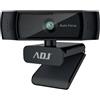 ADJ WEBCAM HD1080P AUTOFOCUS PRIVACY COVER 5MPX FHD - 750-00010