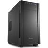 SHARKOON CASE S1000 MINI TOWER MICRO-ATX/MINI ITX, 4 SLOT, 2XUSB 3,0, 1X120 FRON 1X120 REAR, COLORE NERO - S1000