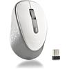 NGS MOUSE WIRELESS BIANCO 2 PULSANTI E ROTELLA DI SCORRIMENTO - DEWHITE