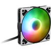 SHARKOON VENTOLA SILENTSTORM 120 RGB FAN PWM, ADDRESSABLE RGB , 120X120X25 - SS 120 PWM RGB